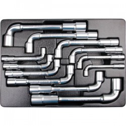 Thermoformé de clés à pipe "6x12 pans" - 12 pièces - 91812MR