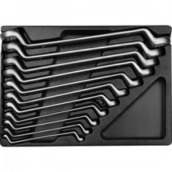 Thermoformé de clés polygonales - 11 pièces - 91711MR