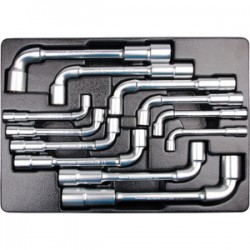 Thermoformé de clés à pipe "6x6 pans" - 12 pièces - 91912MR