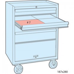 Plateau Evawave de clés mâles 6 pans. Torx et clé à filtre - 19 pièces - 920119MRE