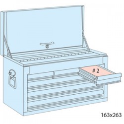 Thermoformé de douilles et accessoires 1/4" métriques et pouces - 48