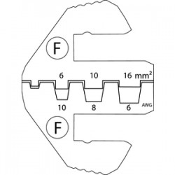 Matrice de pince à sertir F - 678185F