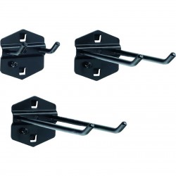 Crochet double 200 mm pour panneau établi King Tony