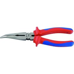 Pince à becs demi-ronds coudés isolée 1000V 200 mm King Tony