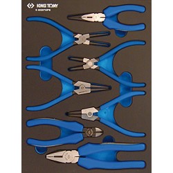 Plateau EVAWAVE de pinces - 7 pièces King Tony