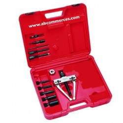 Coffret d'extraction à pince avec potence