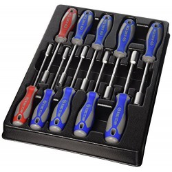 Jeu de tournevis emmanchés - 10 pièces