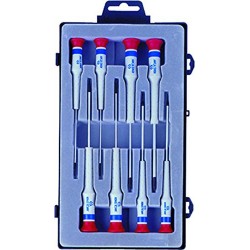 8 tournevis de précision à fente et PHILLIPS King Tony