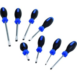 8 tournevis à fente King Tony