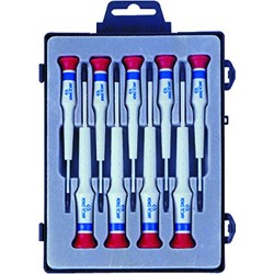 9 tournevis de précision à fente King Tony