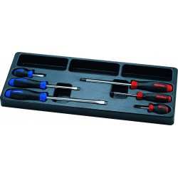 6 tournevis à fente et PHILLIPS King Tony 931006mr