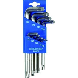 Jeu de 9 clés mâles TORX en étui King Tony 20309pr