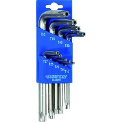 Jeu de 9 clés mâles RESISTORX en étui KIng Tony 20409pr