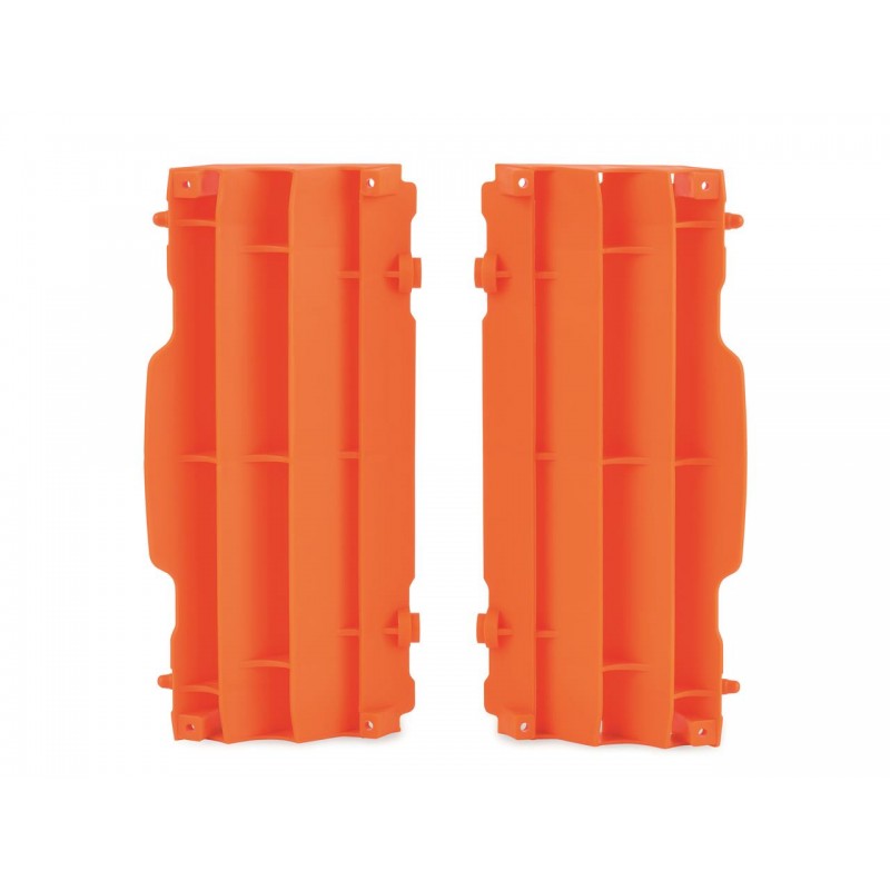 CACHE RADIATEUR POLISPORTSX/SX-F125 &+ 07-15 ORANGE