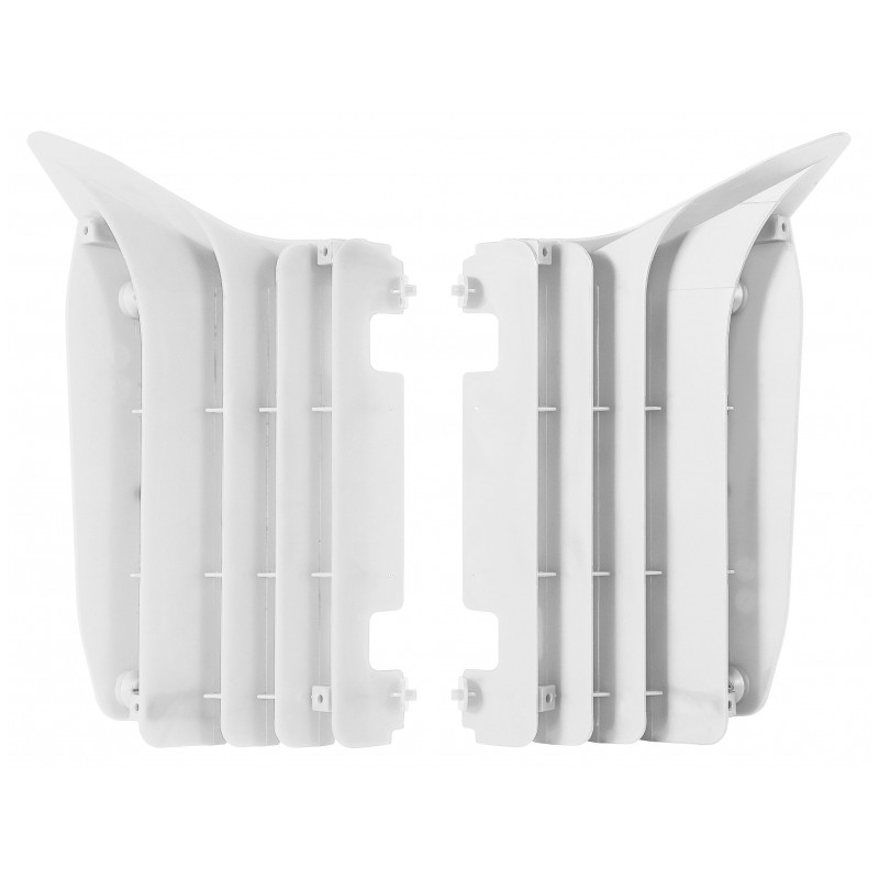 CACHE RADIATEUR POLISPORTYZ250F 10-13 BLANC