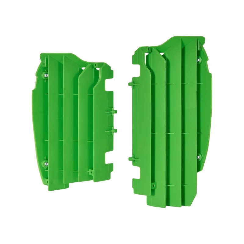 CACHE RADIATEUR POLISPORTKX450F 12-15 VERT