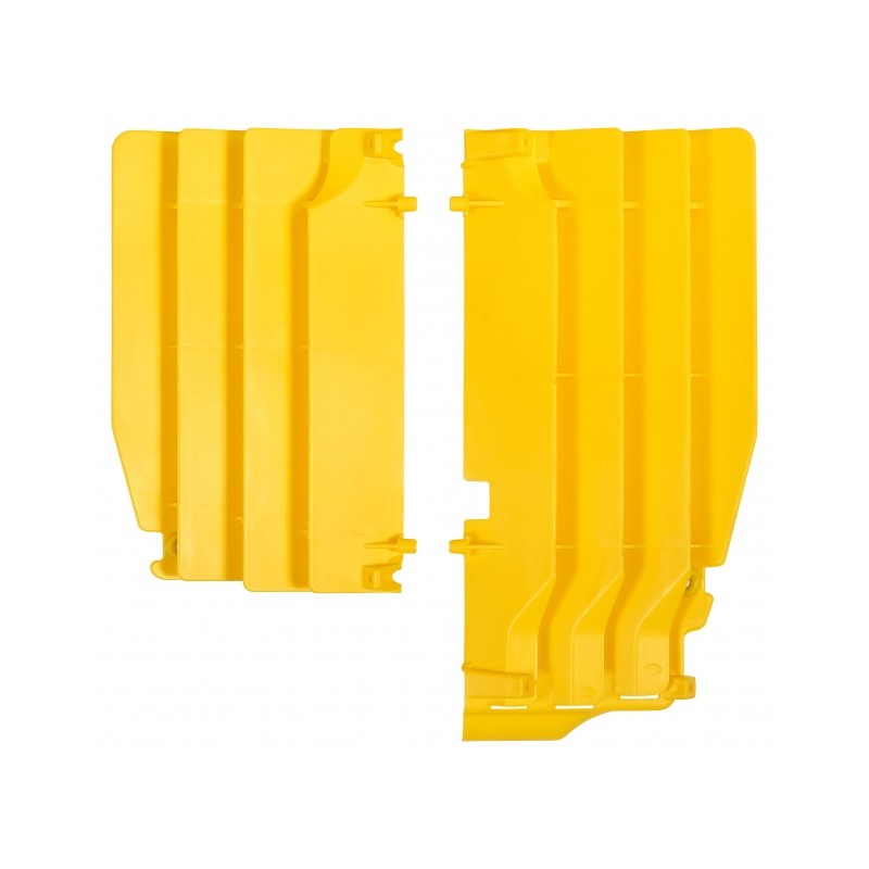 CACHE RADIATEUR POLISPORTRM-Z250 10-16 JAUNE