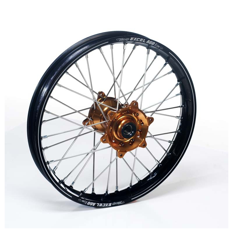 ROUE AV. HAAN WHEELS A60RM-Z250/450 06-17/21X1.60 JANTE NOIR MOYEU OR