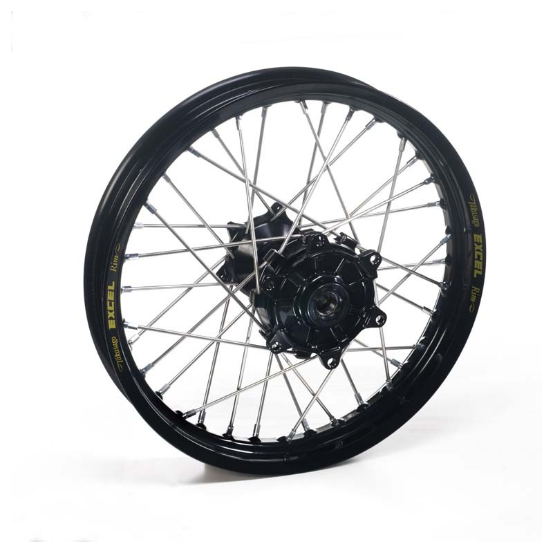 ROUE AV. HAAN WHEELS21X1.60X36T/KTM HVA 15-17 JANTE/MOYEU/RAYONS NOIR