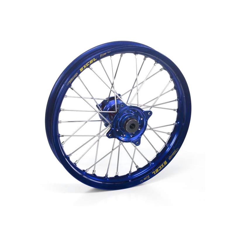 ROUE AV. HAAN WHEELSYZF 14-17 / 21X1.60 JANTE BLEU/MOYEU BLEU