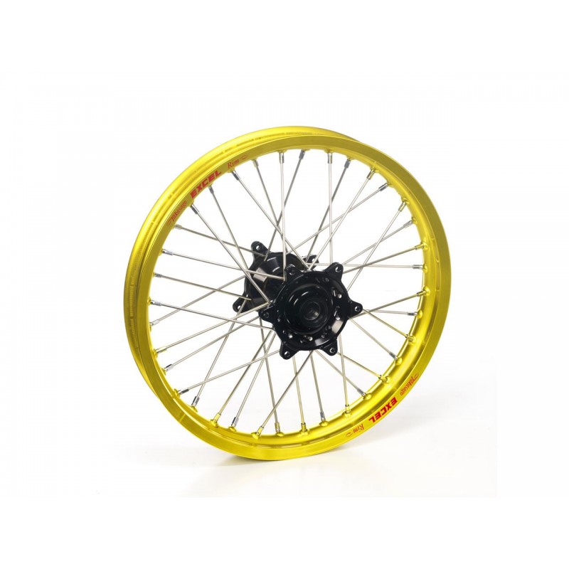 ROUE AV. HAAN WHEELSSX/SX-F 15-17 / 21X1.60 JANTE OR MOYEU NOIR