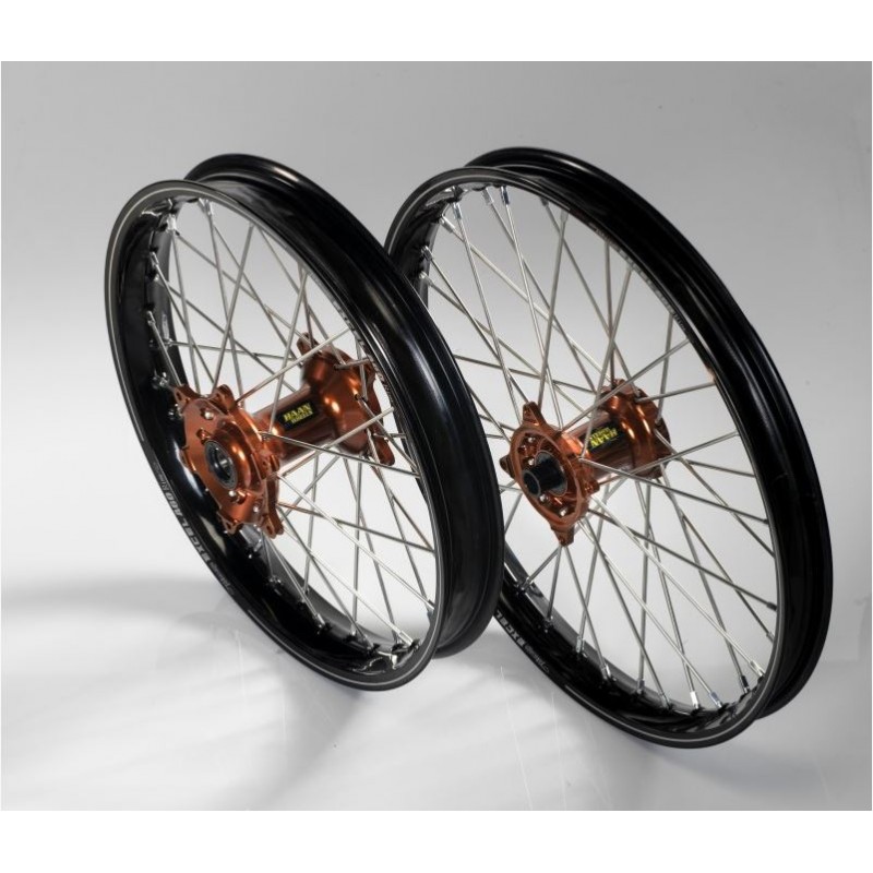 ROUE AR. HAAN WHEELSKX250 03-08 / 19X2.15 JANTE NOIRE MOYEU MAGNE.