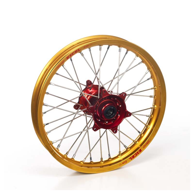 ROUE AR. HAAN WHEELSCRF450R 02-12 / 19X2.50 JANTE OR MOYEU ROUGE