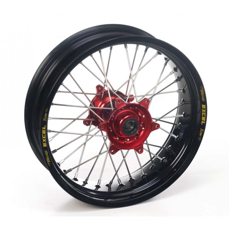 ROUE AR. HAAN WHEELSCRF450R 13-17 / 19X2.15 JANTE NOIRE MOYEU ROUGE