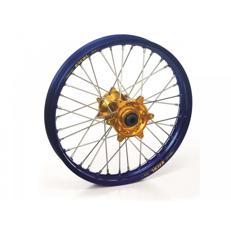 ROUE AR YZ250 99-16YZF400A450 99-08 19X2.15 JANTE BLEU MOYEU OR