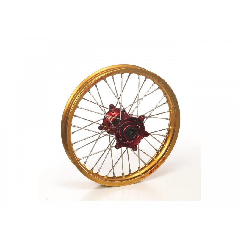 ROUE AR RM125 99-0819x1 85x36T JANTE OR MOYEU ROUGE