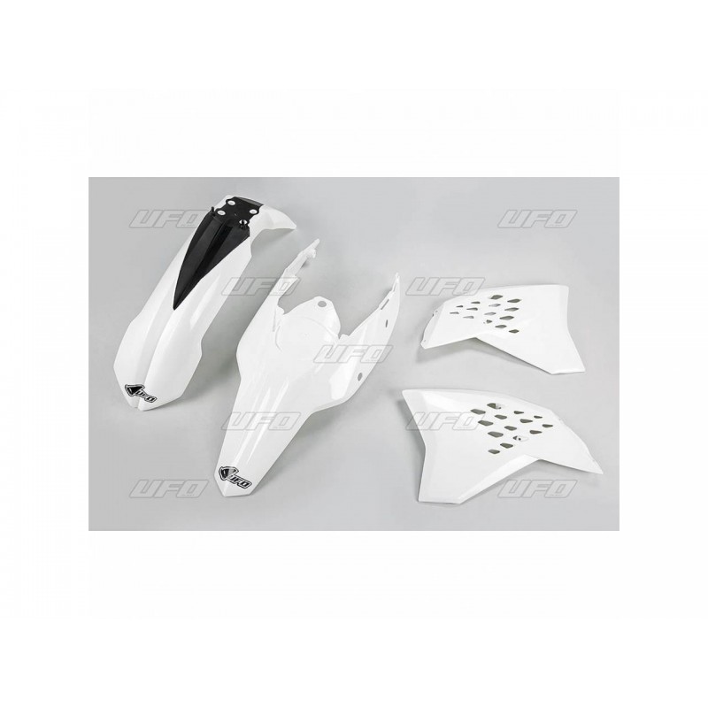 KIT PLASTIQUES EXC 09-10 BLANC