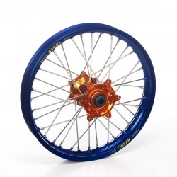 ROUE AV SX85 '12-1319X1 40X32T/GRANDE ROUE JANTE BLEU MOYEU ORANGE
