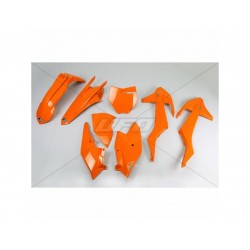 KIT PLASTIQUES SX/SX-FSX125/150 & SX-F 16-17 ORANGE