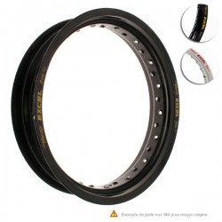 JANTE NUE AR 17x4.25x36TARGENT POUR MOYEU ORIGINE