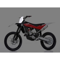 PLAQ. FRONT.TC/TE 450-510TC/TE 449 '11 BLANC