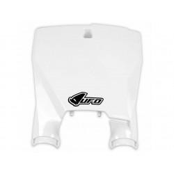 PLAQUE FRONTALE UFOTC/FC 16-17 BLANC / TYPE STADIUM