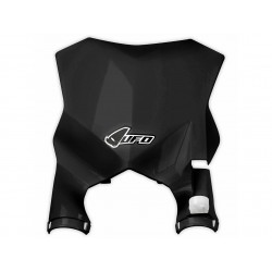 PLAQUE FRONTALE UFOKX250F 17/KX450F 16-17 NOIR / TYPE STADIUM