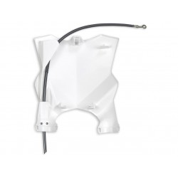 PLAQUE FRONTALE UFOKX250F 17/KX450F 16-17 STADIUM/VERT FLUO