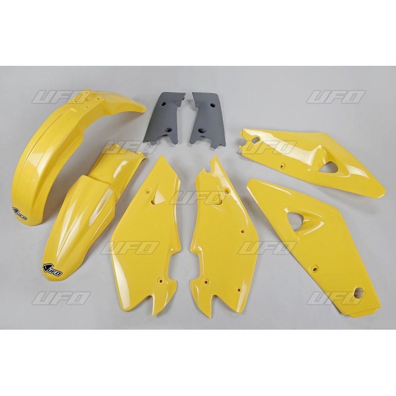 KIT PLASTIQUES HVA2 STROKE 2000-2003 COUL. ORIGINE JAUNE