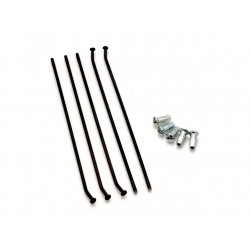 JEU DE RAYONS HAAN WHEELSRM-Z250/450 07-16 36 RAYONS 19'/NOIR