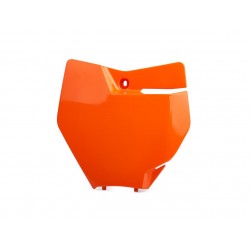 PLAQUE FRONTALE POLISPORTSX125/150 16 & SX-F 16 ORANGE