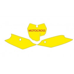 FONDS PLAQUE SX-SXF125 &+ BLANC