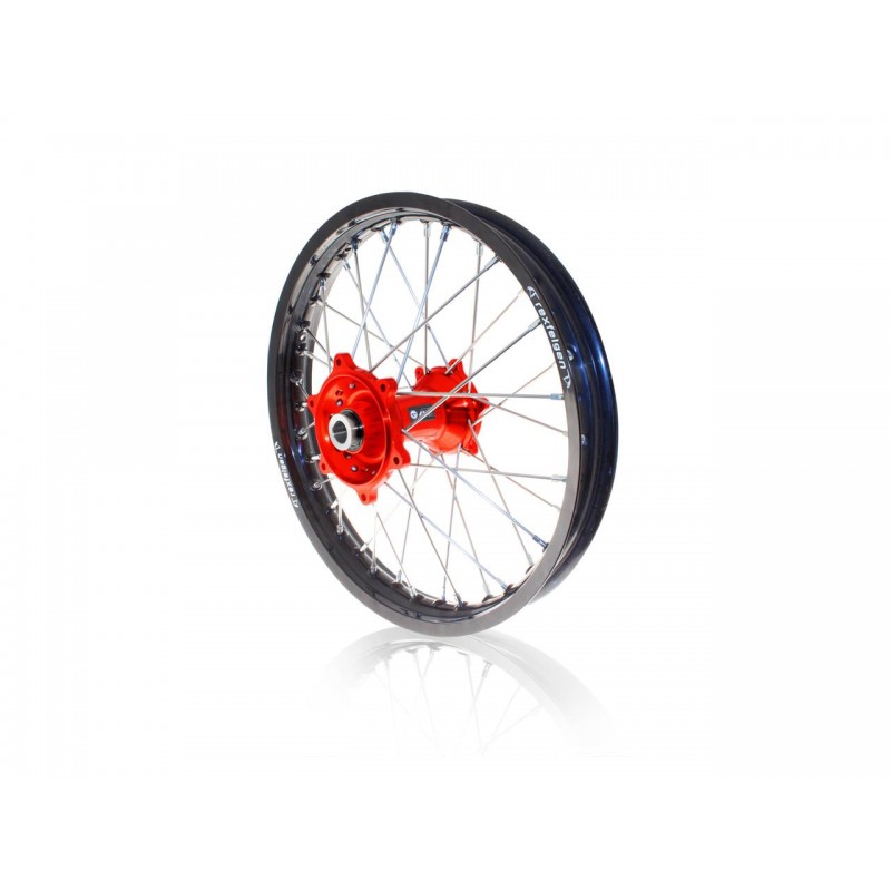ROUE ARRIERE MX ARTCRF250R 14-17/19X1.85X36T JANTE NOIR MOYEU ROUGE