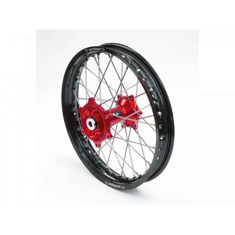 ROUE ARRIERE MX ARTCRF450R-RX 17 / 18X2.15 JANTE NOIRE/MOYEU ROUGE