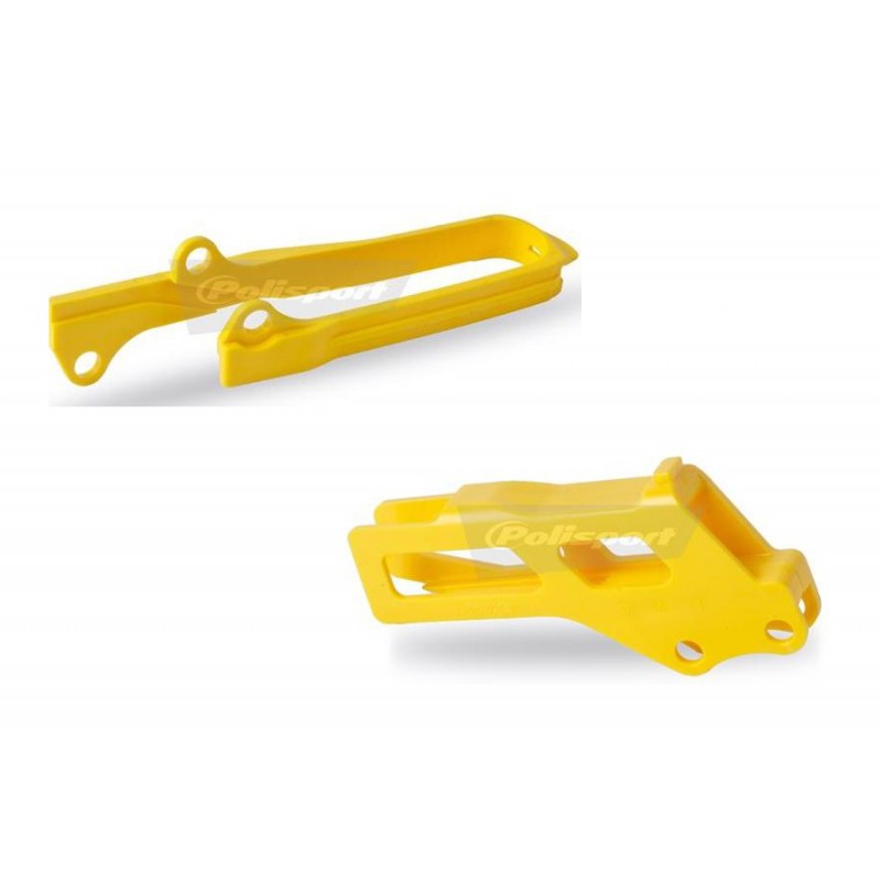 GUIDE+PATIN CH. POLISPORTRMZ250 10-11/RMZ450 07-16 JAUNE