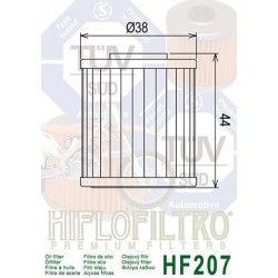 FILTRE A HUILE HF207KX250F / RM-Z250 '04-05 BETA 4T/EVO 4T