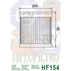 FILTRE A HUILE HF154HUSQVARNA '94-02