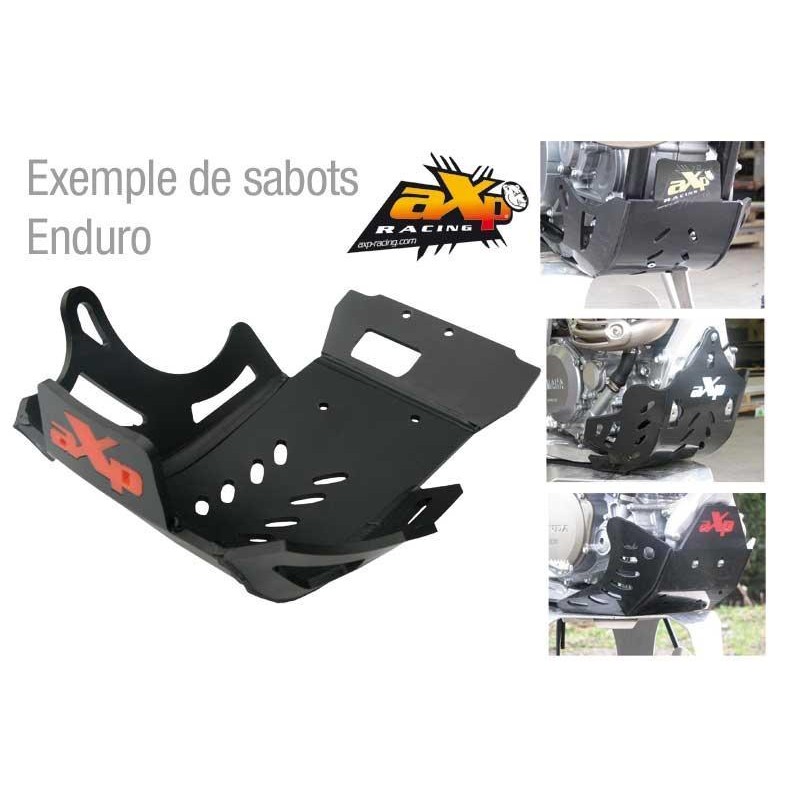 SABOT ENDURO AXPEXC-F350 12-16 PHD/6MM NOIR