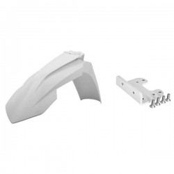 GARDE BOUE AV. POLISPORTSX/SX-F 07-12 EXC 08-13 RESTYLE 16-17/BLANC