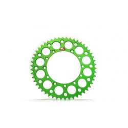 COURONNE RENTHAL 52 DENTSKX/KXF '87-06 ANTI-BOUE / ANODISE VERT